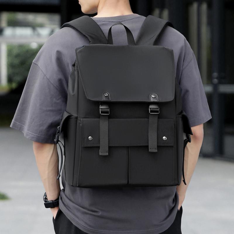 17.3-inch Laptop Backpack - Adjustable Shoulder Strap, Suitable for Work, School, Travel - School Commuting Bag, Smooth Backpack