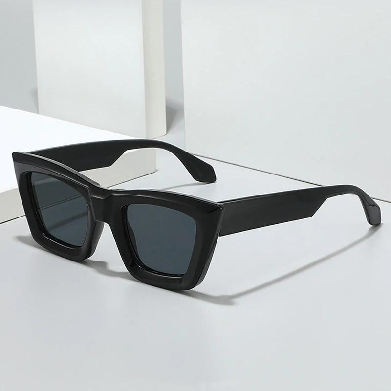  Vintage Cat Eye Double Color Women Luxury Sunglasses Shades UV400 Fashion Gradient Men Sun Glasses