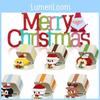 Building Merry Christmas Blocks Assembly Toy Santa Claus Cartoon Xmas Gifts