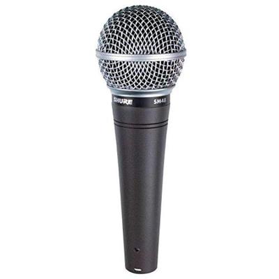 Microfon vocal dinamic Shure SM48, SM48-LC-X (Garanție de producător de 2 ani)