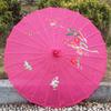 Vintage Oil Paper Umbrella Chinese Traditional Paper Parasol Folding Dance Umbrellas  Wedding
