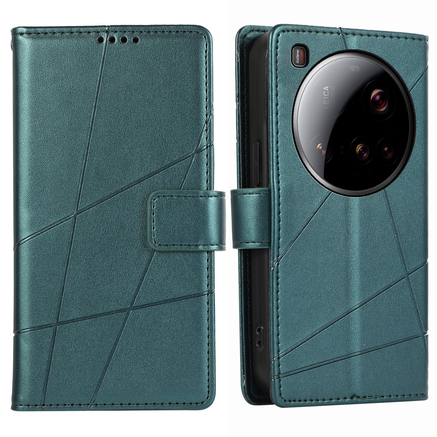 DF-06 For Xiaomi 15 Ultra Phone Case Line Imprint Leather Wallet Cover A