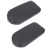 2PCS Soft Bike Rear Saddle Cushion Wide Bike Back Shelf Seat Cushion  Enhanced Comfort