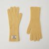 LOEIL Fingerhole Wool Knit Gloves - Yellow