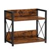 Wooden 2-Tier Spice Rack Kitchen Cabinet Organizer