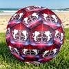 Bayer 04 Leverkusen Print Size 5 Soccer Ball, PU Wear Resistant Football for Match Training and Daily Practice, Birthday Gift for Soccer Fans