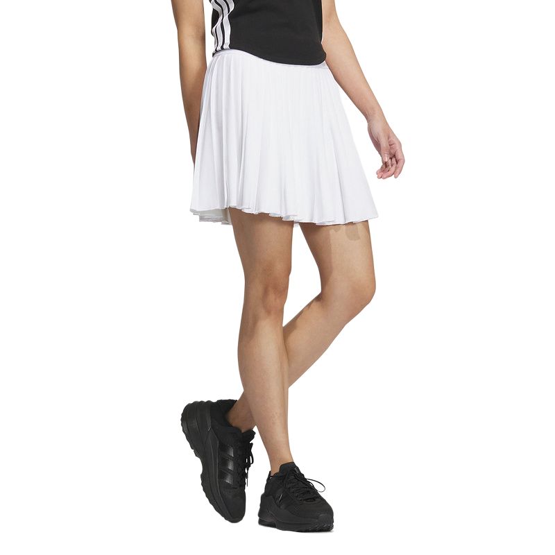 adidas SS25 Comfortable Solid Color Simple Casual Skirt Women Skirts White JY7701