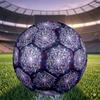 1pc Cosmic Geometry Themed Soccer Ball, Size 5, Lightweight PVC Material, Outdoor Training Soccer Ball Gift. q62298