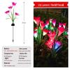 Solar Lotus Sunflower Garden Light for Outdoor Decoration
