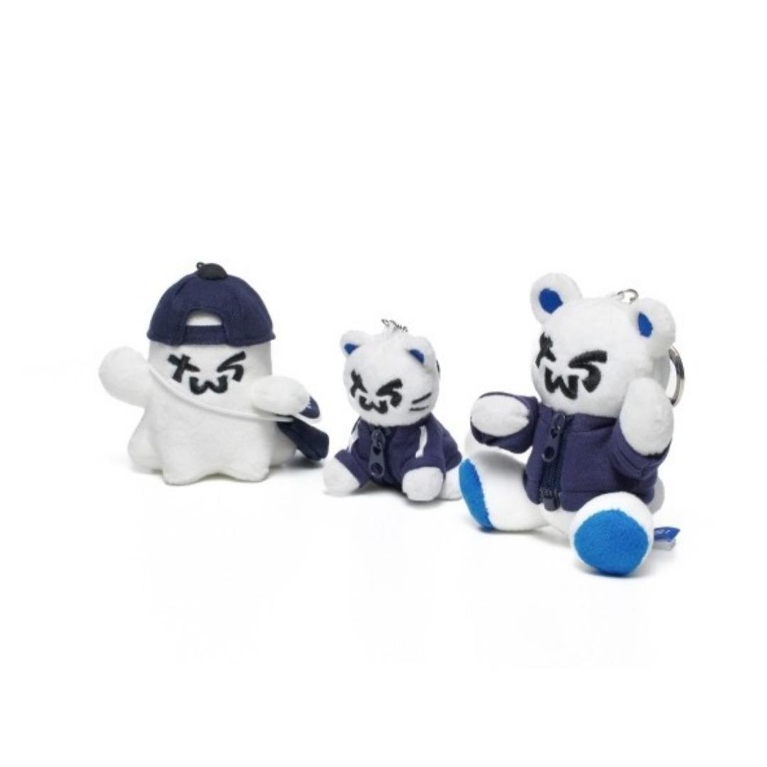 アイドル TWS SUMMER BEAT PLUSH KEYRING GHOST&CAT TWS [SUMMER BEAT] Plush Doll Keyring – Kpop Exchange