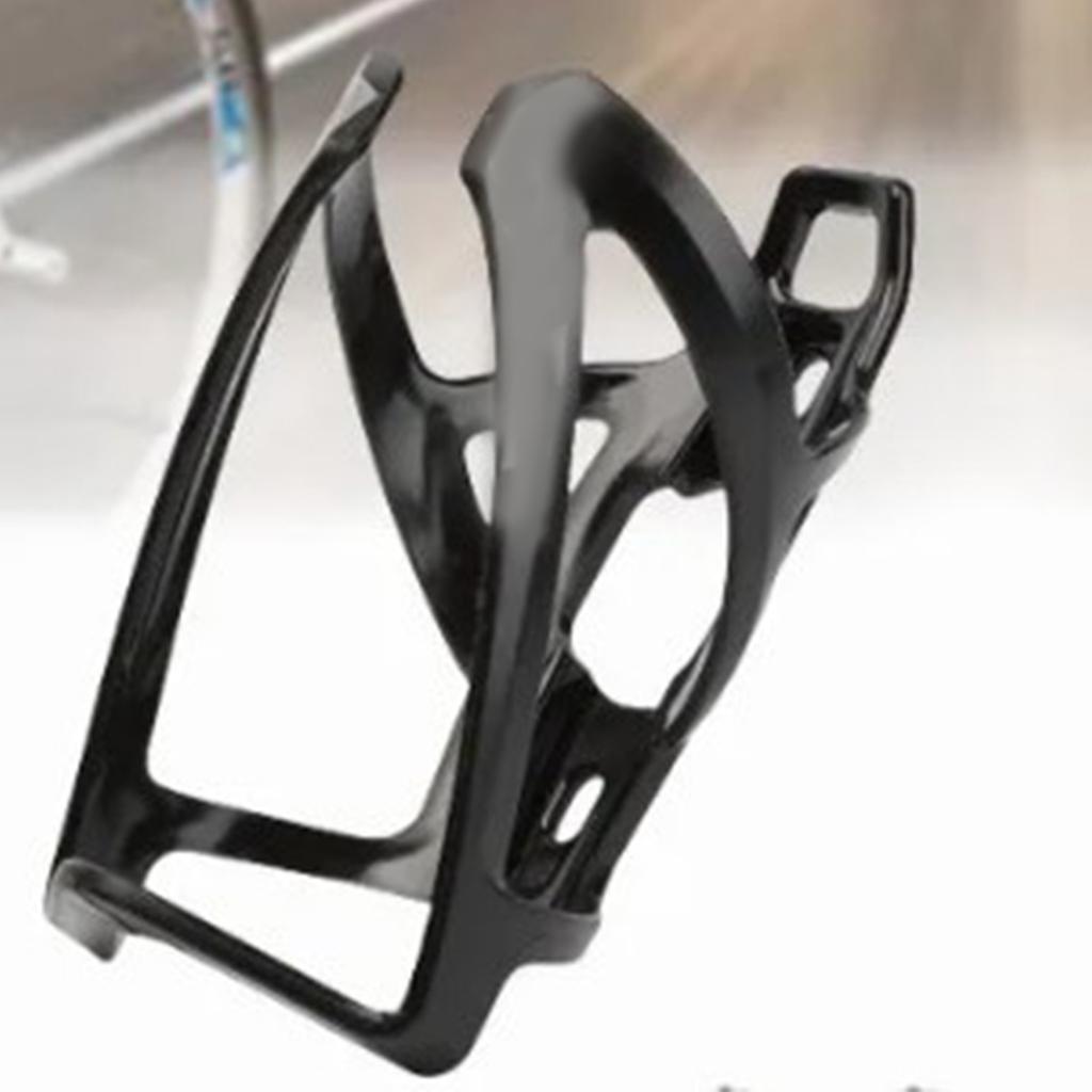 Bike Water Bottle Holder Black PC Plastic Elastic Sturdy Mountain Bikes Water Bottle Cage