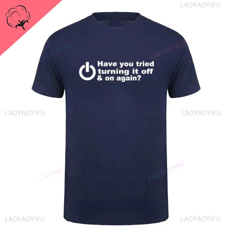 Men TShirt !False It's Funny Because It's True Programming Joking T-Shirt Humor Birthday Gifts for Hombre Boyfriend Best Tee