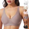 Women's Seamless Push-up Wireless Yoga Bra - Anti-Sagging Tank Style, Plus Size, Comfortable for Small Busts