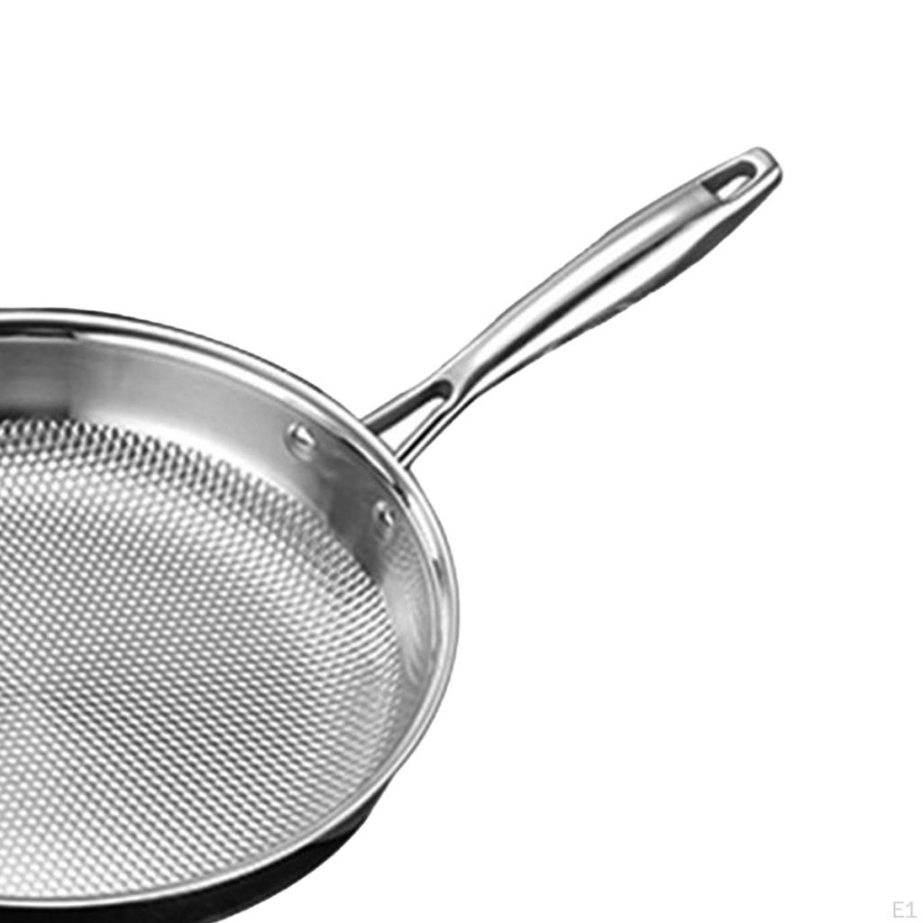 High-Quality Stainless Steel Skillet for Gas And Electric Cooking - Must-Have Kitchen Accessory