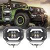 5Inch Spotlight Flush Mount LED Work Light Bar Hi/low Beam Off Road 4X4 ATV for Niva Lada Car 12-24V LED Pods Driving Fog Lights