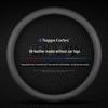 Genuine Leather Steering Wheel Cover for Baojun Models 730, 510, 560, 310W, 530, E200, and 630 - All-Season Use