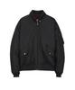 Il Corso Shawl Flight Ma-1 Jacket Black