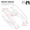 Motorcycle Mid-Frame Heat Shield Air Deflector Trim For Harley Touring Street Electra Glide CVO Road King 2001-2025 ABS Plastic