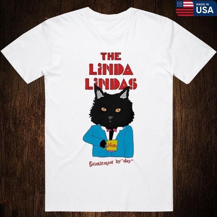 The Linda Lindas Gentleman Cat Heavy Cotton T-shirts Adults  BL634