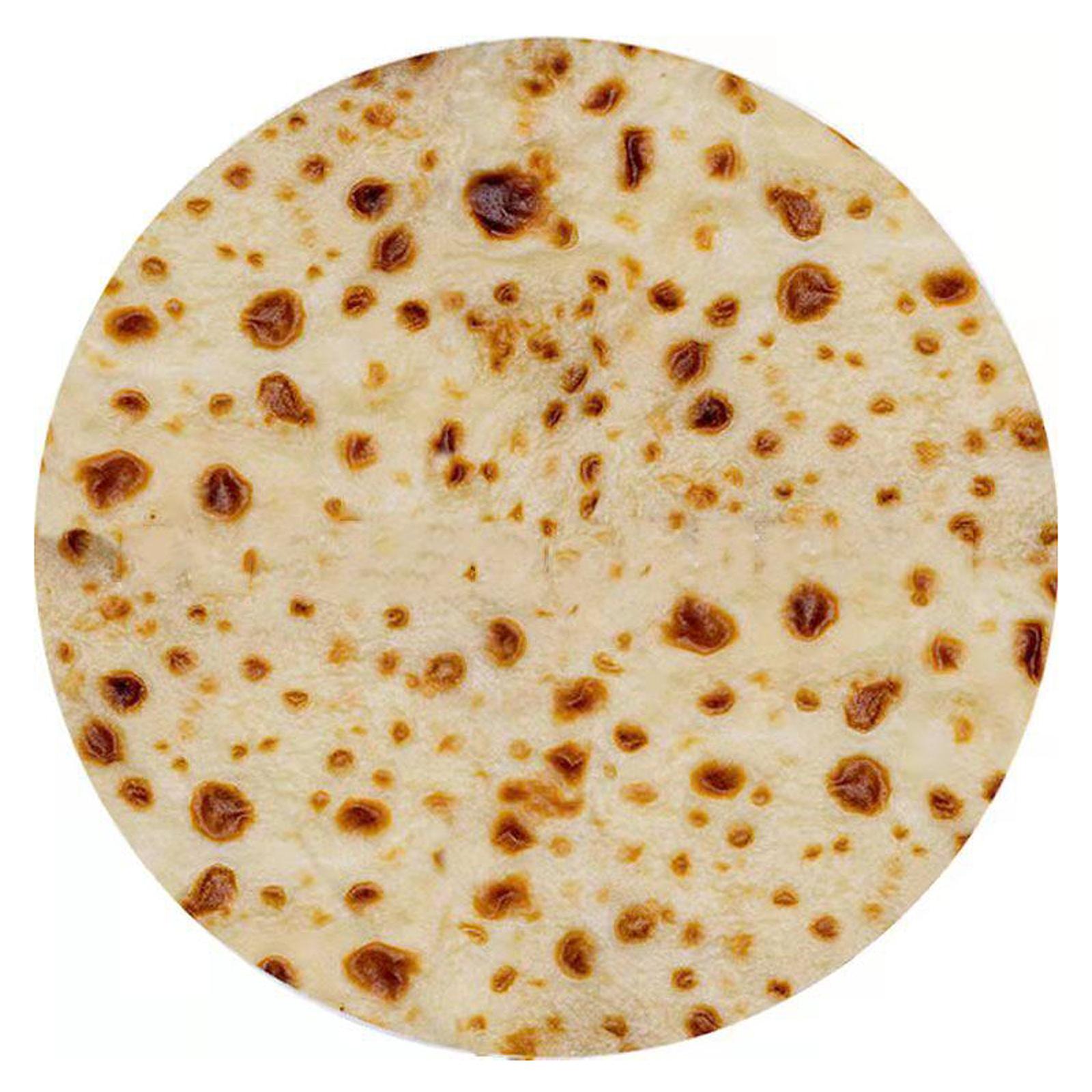 

Одеяло с буррито и тортильей, гигантское круглое пляжное одеяло, мягкое и удобное, новинка, плюшевое одеяло для детей 100cm