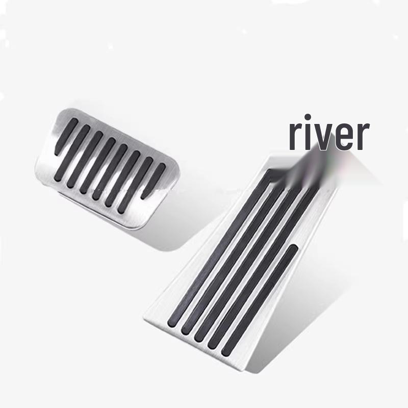 Rem- en gaspedaal van aluminiumlegering voor 2022-2024 Denza D9: Antislip Interieur Modificatie.