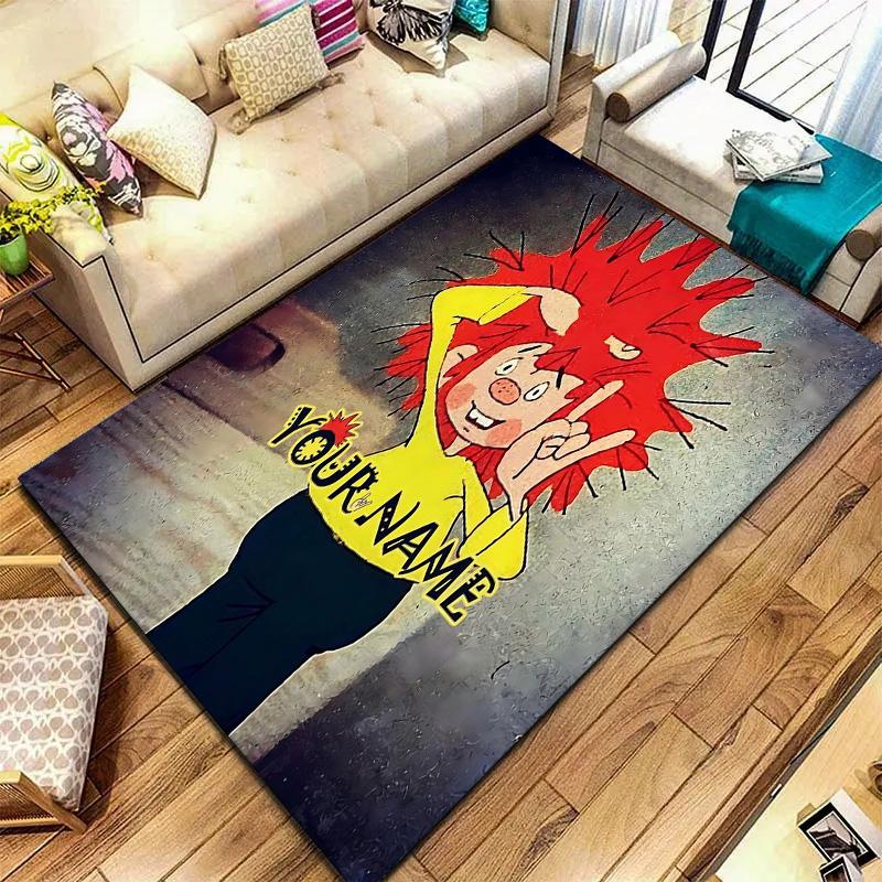 Adventure Hairland Custom Name Carpet Rug For Living Room Bedroom Home Sofa Decoration Kids Play Nonslip Floor Mat