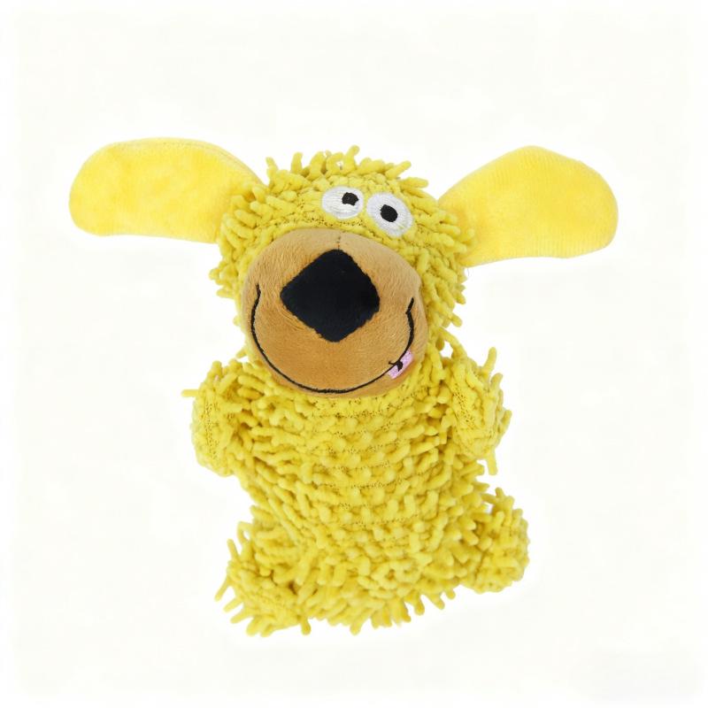 Peluche pour chien à mâcher résistante aux morsures avec son, jeu autonome et soulagement de l'ennui