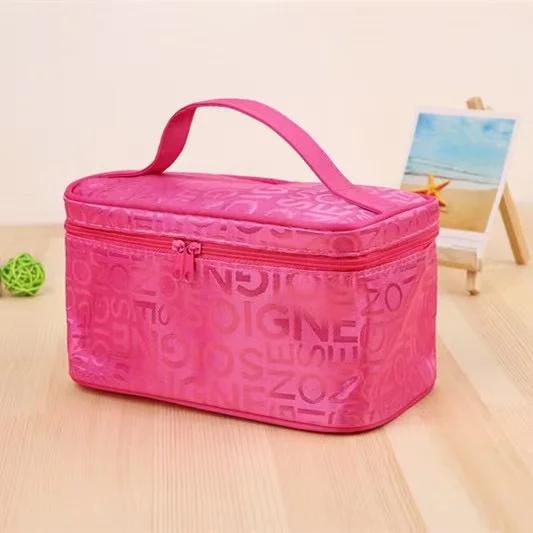 

Women Cosmetic Bag Household Waterproof Toiletries Organizer Travel Portable Lipstick Necklace Bracelet Storage Make Up Cases
