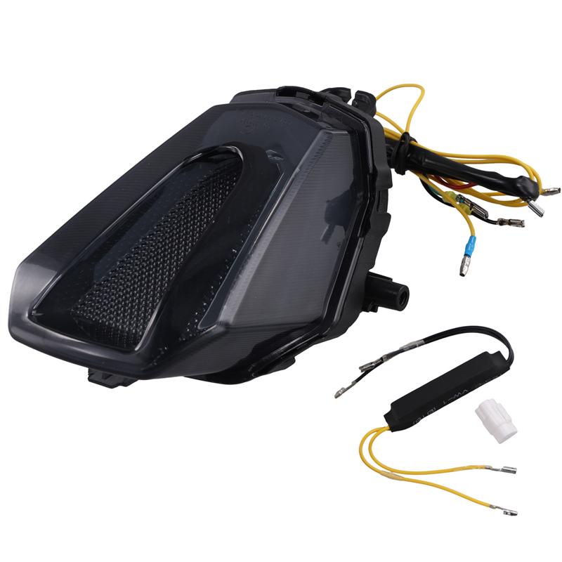 A58X-Motorcycle Taillight Rear Brake Turn Signal Integrated Tail Light For Suzuki GSXR1000 GSXR1000R 2017-2024