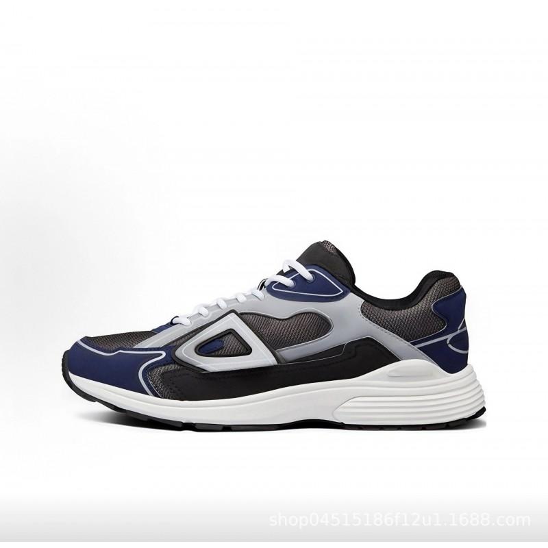 Unisex Chunky Sneakers Men Women Breathable Mesh Upper Rubber Sole Comfortable Low-Heel Casual Walking Shoes