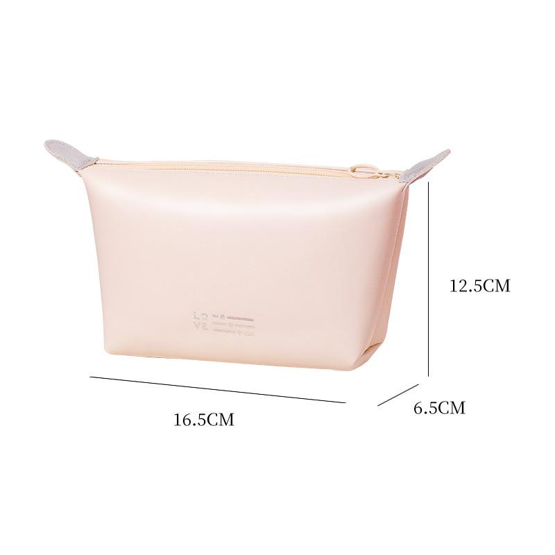 Dumpling Waterproof Heartbeat Bag Cosmetic Pouch Portable Washing Storage Bag