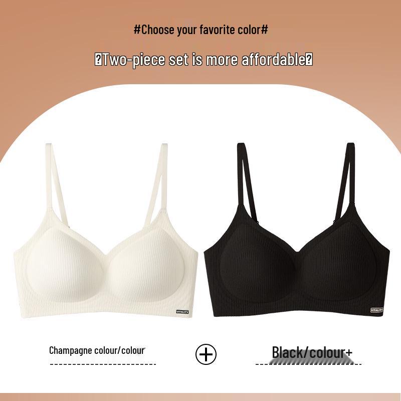 2025 Women's Seamless Lifting Push-Up Bra - No Underwire, Small Chest Shaping
