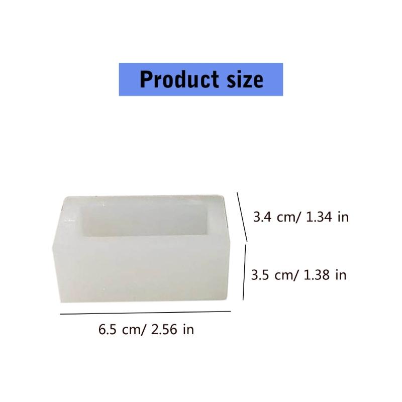 Silicone Epoxy Resin Jewelry Making Molds Handmade Crafts Desktop Decorations Office Desk Card Holder Ornament Molds