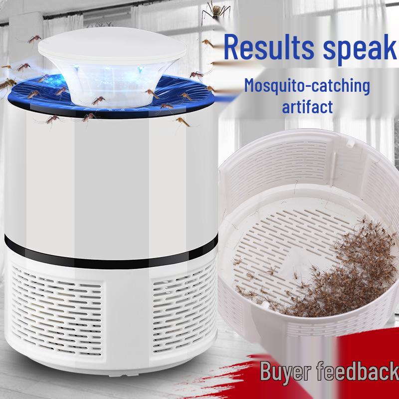 365 Tage LED Photokatalytische Mückenvernichtungslampe - Lila Licht Haushaltsfalle