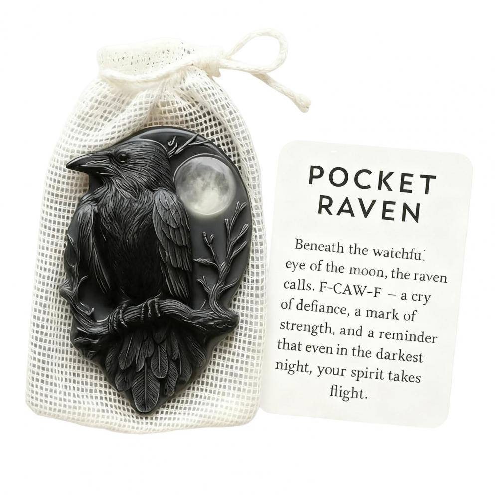 Love Heart Pocket Hug Pocket Hug with Positive Card Heartwarming Emotional Support Gifts Featuring Wolf Turtle for Encouragement