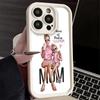 Phone Case for iPhone 17 Air 16E 15 16 Pro Max Baby Mom Girls Cover 14 Plus 13 12 Mini Soft Shell Silicone Fundas