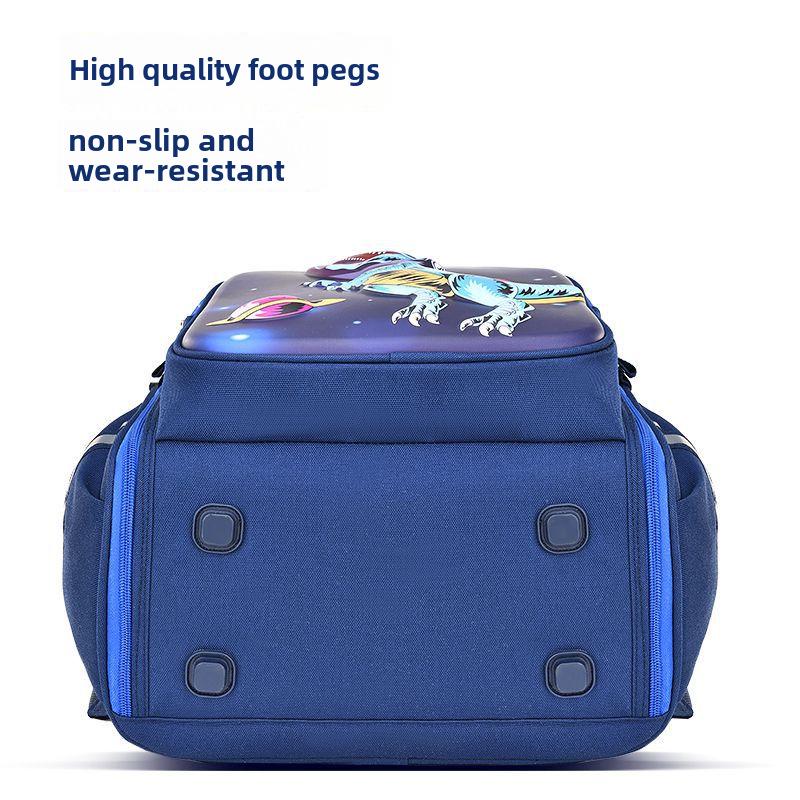 Cartoon-Rucksack für Jungen der Grundschule für die Klassen 1-3-6, süßes einteiliges Design