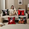 Singer D-DPR Ian Saint Pillow Case Sofa Living Room Bedroom Double-sided Printing Square Cushion Nap Time Pillow Case