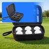 Compact Golf Ball Holder Case for Golfers, Structured Golf Storage Organizer for Practice Days, Course Travel, and Bag Organization