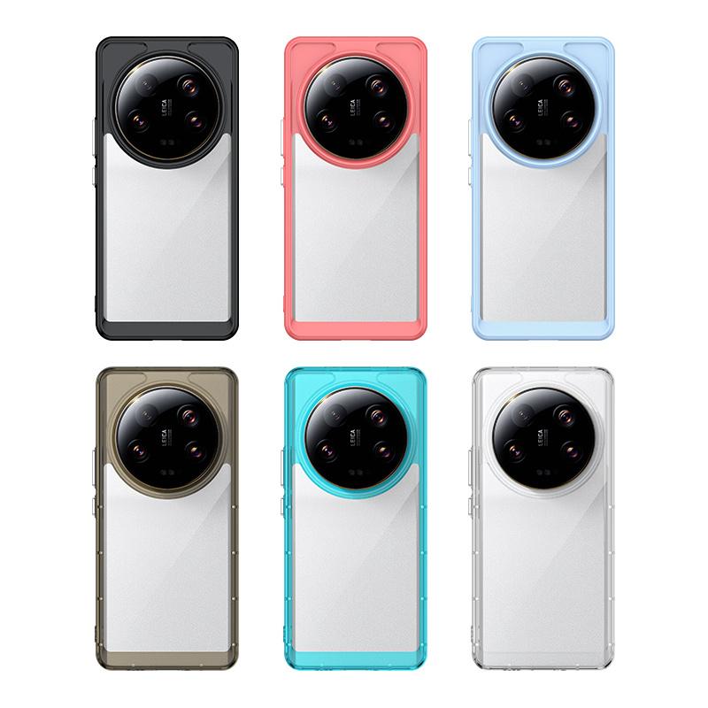 For Xiaomi Mi 13 Ultra Case Cover Xiaomi 13 Ultra Capas Phone Bumper Shockproof Clear Transparent Multicolour Fundas Mi 13 Ultra