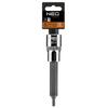 Torx bit on 1/2" socket, T20 x 100 mm