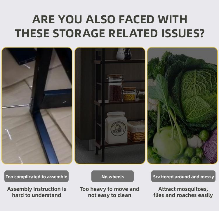 Rotations-Ablageregal für die Küche, mehrschichtig, zum Sparen von Obst und Gemüse, runder Geschirrkorb, zylindrischer Stauraum, Organisation