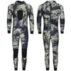 3mm Neoprene Wetsuit Diving Surfing Snorkeling Warmth Full Body Suit Unisex Camo Pattern