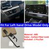 ABS Carbon Fiber Look Central Control Trument Decoration Strip Cover Trim For Kia Sportage NQ5   2024 Car Accessories