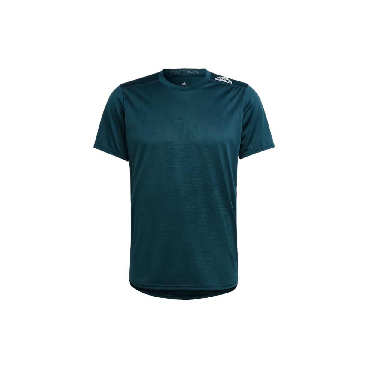 adidas Designed 4 Running T-Shirt Teal Men s IJ9380 XL