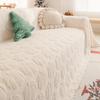 1Pc Settee Slipcover Gentle Fabric Updated Frosty Padded Soft pile Couch Towelhome Textile Cover towel Products