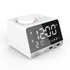 K11 Wireless Alarm Clock: Bluetooth Speaker, LED Mirror, USB Phone Charging, Smart Radio