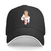 Pinup Retro Fashion Themed Design Sandwich Baseball Cap