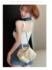 Color Block Patchwork Denim Bandeau Top - Trendy European American Summer Buttoned Sexy Short Top