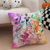 Anime TV LLoliRock Cushion Cover Throw Pillow Cover Hidden Button Durable Polyester Chair Cushion